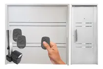 Comprar Combo Porton Levadizo Automatico De 2.55x2.05 Y Puerta Chapa