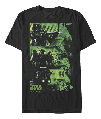Star Wars & Tall Rogue One Go Green - Camiseta De Manga Cort