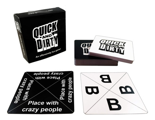 Juego Ofensivamente Divertido Quick And Dirty Para Fiestas