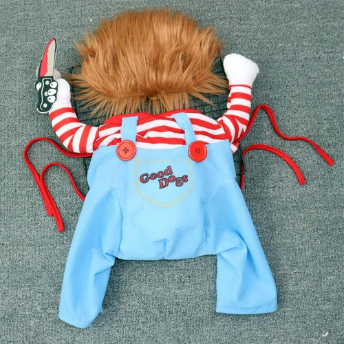 Disfraz Para Perros Chucky - A Pedido_exkarg