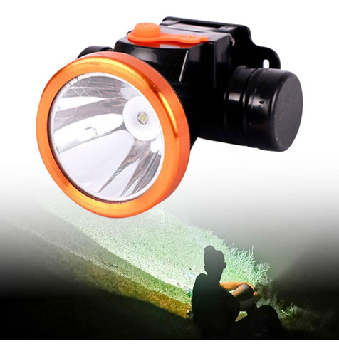 2 Lámpara De Cabeza Led Recargable, Ligera Y Resistente,