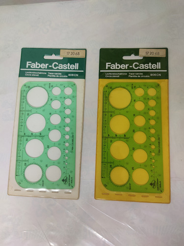 Plantillas De Círculos 906cn Faber Castell