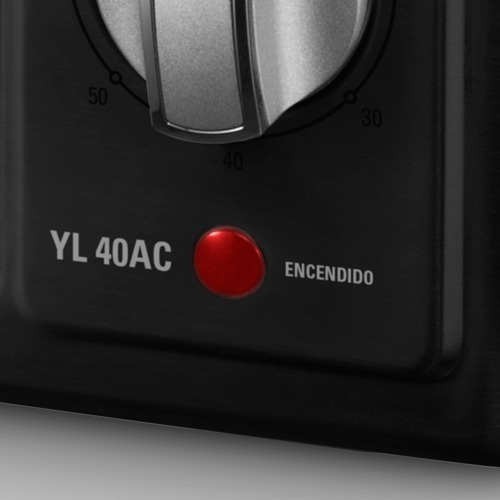 Imagen 3 de 4 de Horno Electrico Yelmo 40lt + 2 Anafes Conveccion Timer 2000w