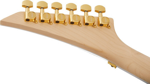 Guitarra elétrica Jackson Js Series Rhoads Mah Js32, material da escala: amaranto, orientação à direita, cor natural
