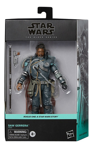 Figura Hasbro Star Wars The Black Series Saw Gerrera 6'' 4