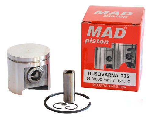 Pistón Husqvarna 235 - 2035 - Prt350  Kit Diámetro 38 Mm