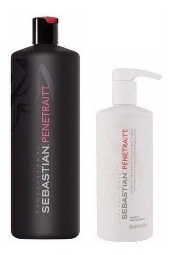 Kit Sebastian Professional Penetraitt Shampoo E Máscara