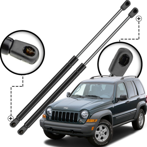 Gato Ventana Compuerta Jeep Cherokee Liberty Kj 2002 2007