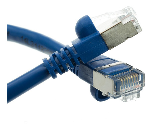 Cable Ethernet Cat5e Blindado 24awg Conector Placa Dorada 4