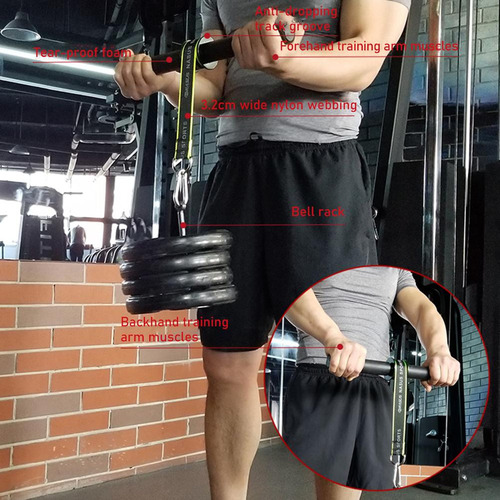 Rolo De Pulso Para Antebraço, Par De Treinamento Muscular
