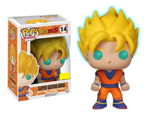 Funko Pop Animation Dragon Ball Z Ss Goku (glow-in-the-dark)