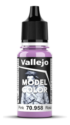 Acrilico Color Rosa Modelcolor 958-18ml Vallejo