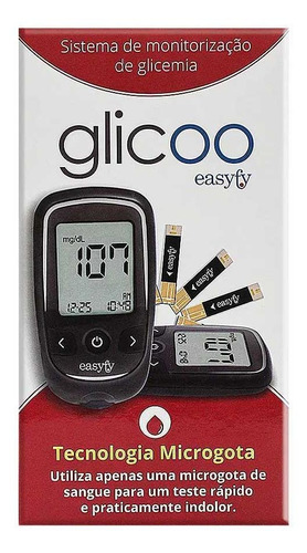 Kit Monitor De Glicemia Glicoo Easyfy + 10 Lancetas Tocare