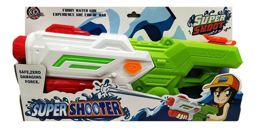 Pistola Agua Gigante Shooter Hasta 10 Metros Premium 50cm St