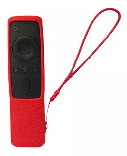 Funda De Silicon Para Control Remoto Xiaomi Mi Box 3 Rojo