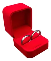 Comprar Par De Anillos Alianzas Elaborado En Acero Natural Ley 316