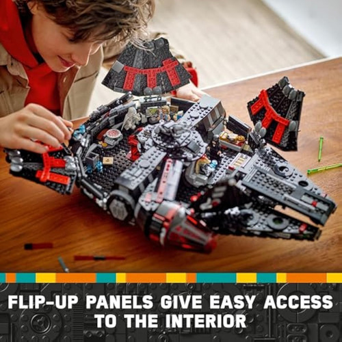 Nave Estelar Construible Lego Star Wars El Halcón Oscuro,