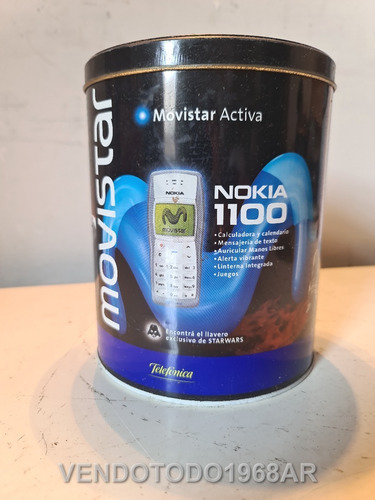 Lata Star Wars Episodio Iii Movistar Nokia 1100 (Usado)