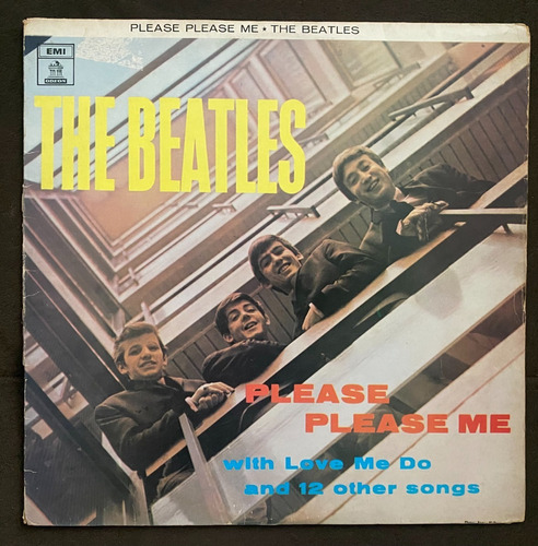 Vinil Lp Beatles Please Please Me Emi Odeon Lp Nacional 1963