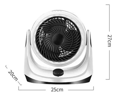 Calentador Eléctrico Calefactor Termo Ventilador Potente 90°