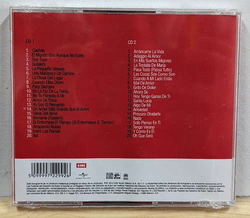 Ricardo Montaner 40 Exitos (cd) Nuevo Sellado