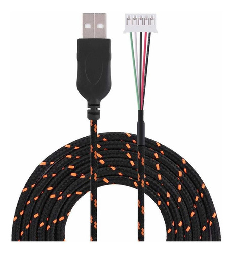 Richer-r Cable 7.2 Foot Alambre Linea Mouse Usb Raton Para