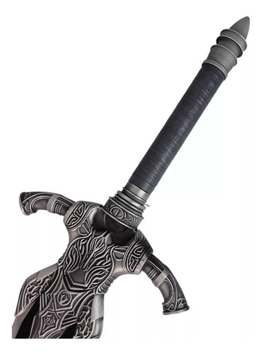 Espada Artorias Dark Souls Grande Aço Suporte Parede Cosplay Cor Cinza