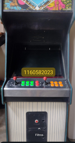Máquina Arcade Fichin Original 520 Jgs (Usado)