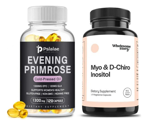 Myo-inositol D-chiro Inositol 2000mg + Evening Primrose Oil