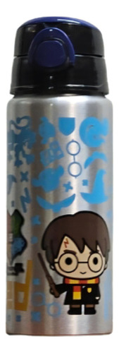 Botella Para Agua O Cafe Harry Potter Aluminio 600 Ml