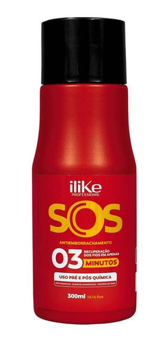 Reconstruçao Shampoo Sos + Mascara Antiemborrachamento 300ml