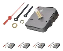 Comprar 5 Mecanismos Relógio Parede Eixo Longo 22mm Tictac Maquina