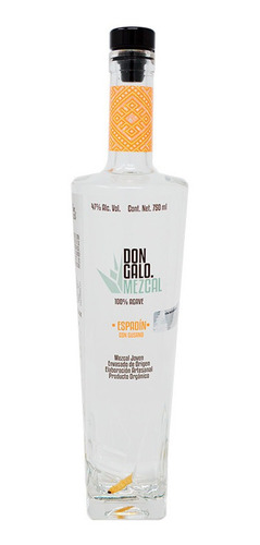 Mezcal Don Galo Espadín Con Gusano Artesanal 750ml