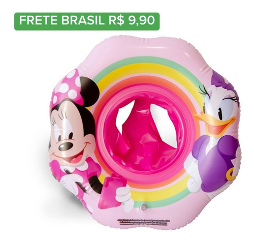 Boia Circular Infantil Com Fralda 56cm Minnie Dyin-068 Lm4