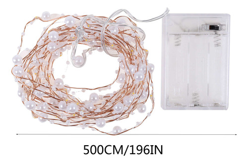 Mini Cable De Cobre Led Light String Alimentado Por Batería