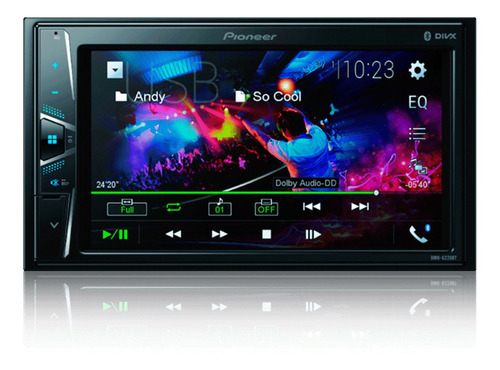 Central Multimídia Pioneer Dmh-g228bt 6.2  Touchscreen