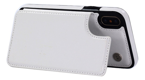 B Funda Carcasa Piel Billetera Con Soporte Para iPhone