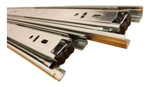 Corredera Telescópicas Para Muebles De Cocina Sin Freno 35cm