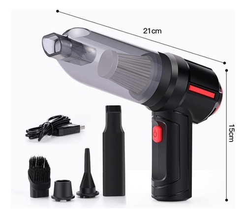 Aspirador De Pó Comprimido Portátil Wireless Air Duster