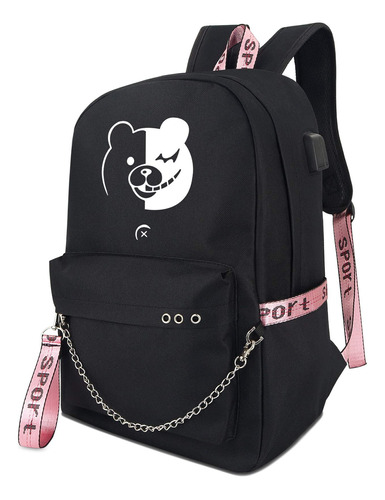 Roffatide Anime Danganronpa - Mochila Luminosa Para Computad