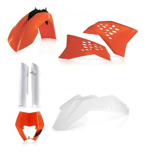 Kit Plásticos Full Ktm Exc 08/11  Acerbis Solomototeam