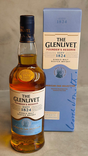 Whisky The Glenlivet Founder S Reserve X 700 Ml + Vaso !!!