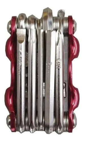 Kit Ferramentas Chave Allen Tsw 12 Funções Canivete Bike Mtb