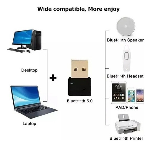 X3 Adaptador Transmisor Receptor Usb Bluetooth Pc Notebook