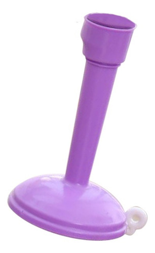 Imagen 3 de 6 de Regulador De Agua Violeta, 10.5cm De Altura