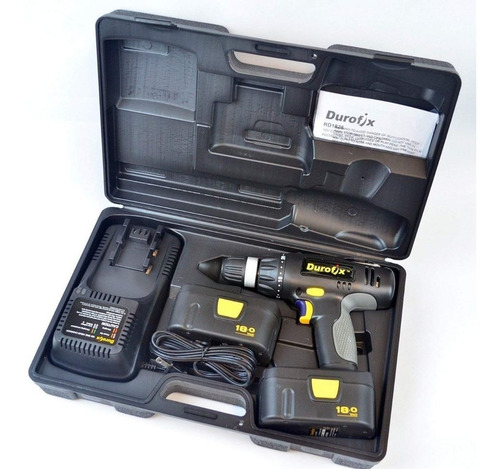 Taladro Atornillador Inalambrico Durofix, Kit Completo