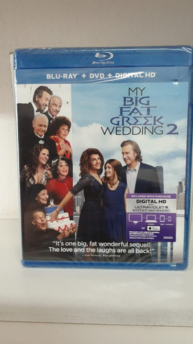 Blu-ray + Dvd -- My Big Fat Greek Wedding 2 / Boda Griego 2