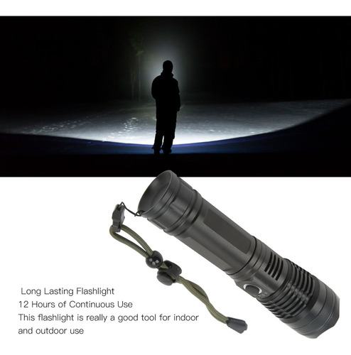 Linterna Linterna Led Súper Brillante Recargable Por Usb