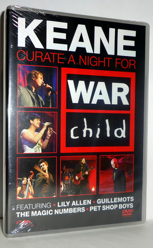 Dvd Keane - Curate A Night For War Child Versão Do Álbum Standard