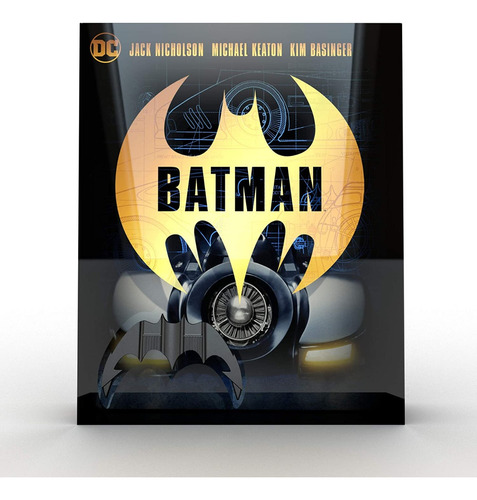 4k Uhd + Blu-ray Batman 1989 Titans Cult Steelbook Abollado